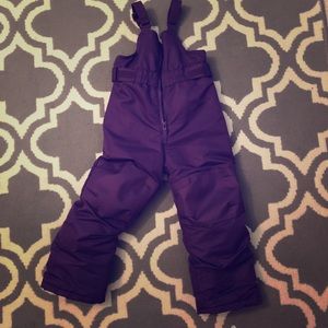 Toddler girl snow pants